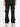 MID WAIST DENIM PANTS WITH STRAPS - BLACK MID WAIST DENIM