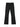 MID WAIST DENIM PANTS WITH STRAPS - BLACK MID WAIST DENIM