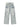 MID WAIST DISTRESSED CARGO JEANS IN LIGHT WASH COTTON BLEND
