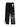 MID WAIST EMBROIDERED BLACK JEANS WITH SKELETON AND SKULL DESIGNS