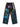 MID WAIST TRENDY CASUAL LONG PANTS WITH COLORFUL ABSTRACT PAINT STROKES