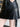 MINI SKIRT BLACK FAUX LEATHER FASHION