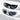 MIRRORED SUNGLASSES SET Y2K COATED LENSES