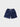 NAVY BLUE ANCHOR-PATTERNED SWIM TRUNKS WITH COMFORTABLE STRETCH FIT
