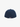 NAVY BLUE BASEBALL CAP WITH WHITE MONOGRAM COTTON TWILL BLUE EMBROIDERY