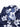 NAVY BLUE FLORAL SHORT-SLEEVE SHIRT URBAN STYLE GRAPHIC T-SHIRT - T-Shirt Streetwear | Sweetheart Supplies
