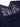 NAVY BLUE LACE TOP SHORT SLEEVE TEE LOOSE FIT