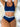NAVY BLUE SPORTS BRA SET HIGH SUPPORT