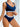NAVY BLUE SPORTS BRA SET HIGH SUPPORT
