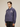 NAVY BLUE ZIP-UP JACKET OVERSIZED DISTRESSED LUXURY