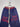 NAVY LETTER PRINT SWEATPANTS Y2K