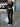 NO BOTTOM PANTS COLLAR CREW NECK WITH POLYESTER FABRIC AND TEXTURE