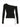 OFF-THE-SHOULDER STUDDED TOP WITH CROSS NECKLACE Y2K-INSPIRED DESIGN