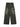 OLIVE GREEN CARGO JEANS MID WAIST STRAIGHT LEG DESIGN