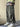 OLIVE GREEN CORDUROY CARGO PANTS WITH TIED FEET HIGH QUALITY DESIGN
