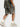 OLIVE-GREEN DRAWSTRING SHORTS HEAVY LOOSE FIT