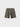 OLIVE-GREEN DRAWSTRING SHORTS HEAVY LOOSE FIT