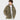 OLIVE GREEN FLEECE JACKET LOOSE FIT GASSS JACKET
