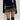 OLIVE GREEN MINI SKIRT WITH BELT EYELET PLEATED MICRO