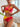 OMBRE BIKINI SET TIE DYE PATTERN SKIRTED SWIMSUIT