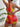 OMBRE BIKINI SET TIE DYE PATTERN SKIRTED SWIMSUIT