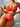 ORANGE LINGERIE SET ADULT TWO-PIECE