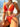 ORANGE LINGERIE SET ADULT TWO-PIECE