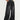 OVERSIZED BLACK DENIM PANTS UNISEX COTTON BLEND JEANS