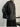 OVERSIZED BLACK FAUX LEATHER JACKET - LOOSE FIT LONGLINE STYLE