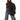 OVERSIZED BLACK MOTO JACKET VERSATILE DESIGN