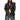 OVERSIZED BLACK MOTO JACKET VERSATILE DESIGN