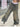 OVERSIZED DISTRESSED DENIM TROUSERS WITH LETTER DETAILING HIGH STREET LOOSE