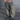 OVERSIZED DISTRESSED DENIM TROUSERS WITH LETTER DETAILING HIGH STREET LOOSE