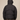 OVERSIZED DROPPED SHOULDER BLACK HOODED PUFFER JACKET