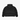 OVERSIZED DROPPED SHOULDER BLACK HOODED PUFFER JACKET