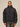 OVERSIZED DROPPED SHOULDER BLACK HOODED PUFFER JACKET