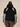 OVERSIZED DROPPED SHOULDER FLEECE HOODED JACKET WITH BALACLAVA HOOD