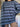 OVERSIZED SWEATSHIRT BLUE STRIPED RETRO STRIPED LOOSE FIT - Sweetheart Supplies
