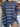 OVERSIZED SWEATSHIRT BLUE STRIPED RETRO STRIPED LOOSE FIT - Sweetheart Supplies