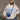 OVERSIZED WHITE HOODIE WITH BLUE DESIGN - Y2K LOOSE FIT HOODIE