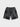 PAISLEY STRETCH FIT SHORTS - BLACK AND WHITE PATTERNED FIT PANTS