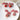 PANCAKE EARRINGS WITH RED GINGHAM BOWS FOR STRAWBERRY CAKE JEWELRY ENTHUSIASTS