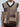 PATCHWORK SWEATER VEST: NEUTRAL TONE PARTY TOP