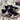 PINK AND BLACK STAR-PRINTED SNEAKERS FOR WOMEN