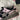 PINK AND BLACK STAR-PRINTED SNEAKERS FOR WOMEN