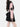 PINK AND BLACK VARSITY JACKET AND PLEATED SKIRT SET