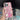 PINK BEAR PHONE CASE CARTOON DESIGN