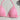 PINK CROCHET BIKINI SET WITH ELASTANE FABRIC TEXTURE