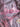 PINK FLORAL LINGERIE SET WITH TWO SHOULDER STRAPS
