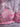 PINK FLORAL LINGERIE SET WITH TWO SHOULDER STRAPS